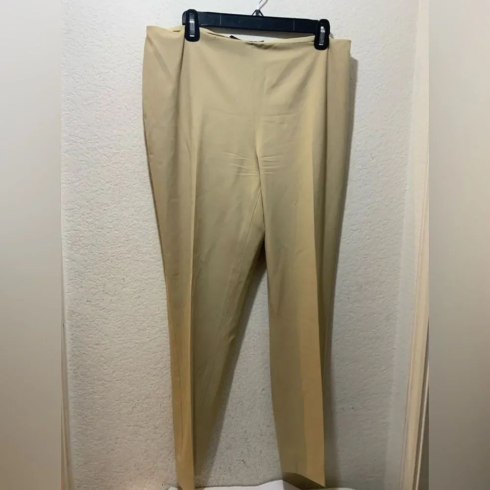 RALPH LAUREN Black Label Beige Wool Blend Dress Pants size 12
